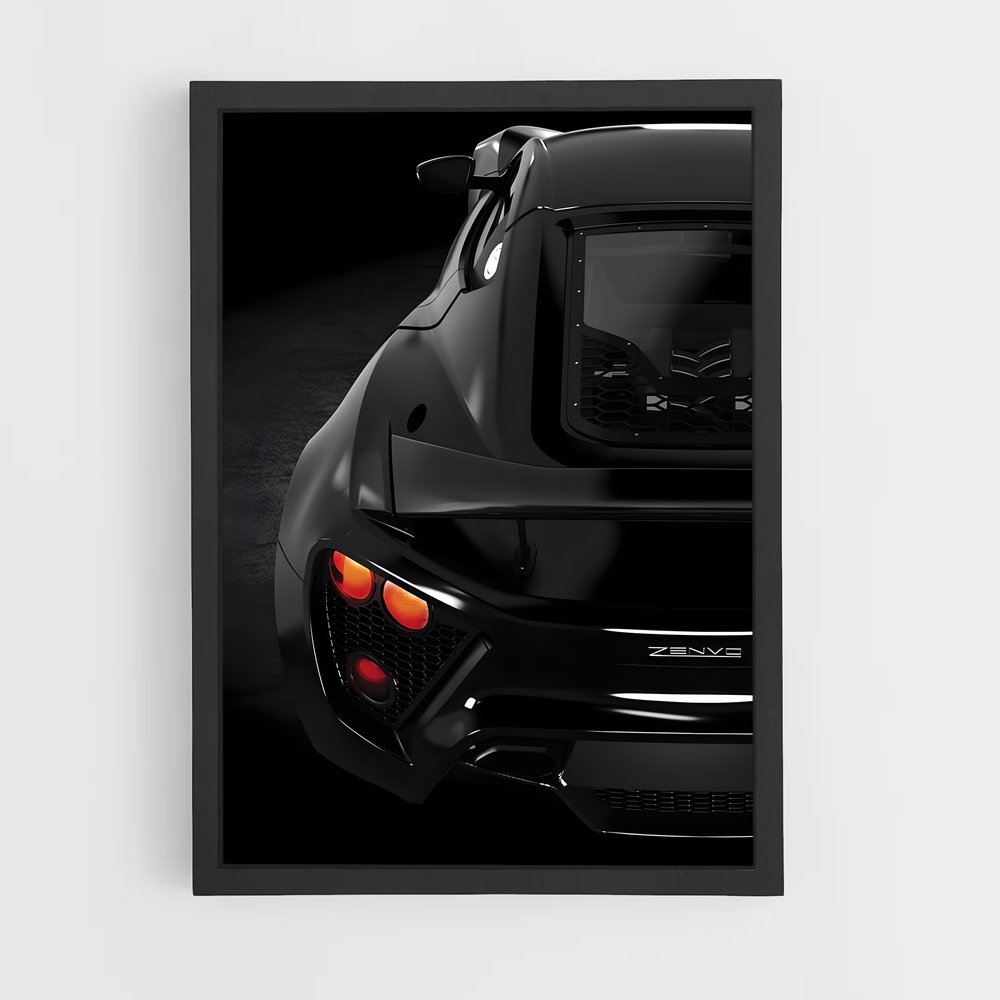Poster format géant Ts gt – affiche Zenvo (vue 2)
